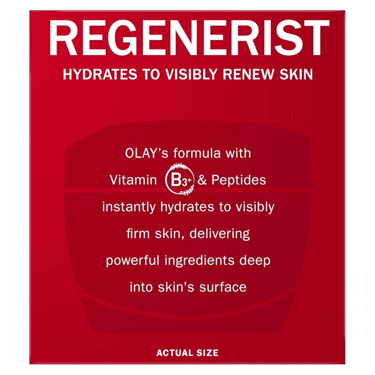 Olay Regenerist Micro-Sculpting Face Cream – Fragrance-Free Anti-Aging Moisturizer with Hyaluronic Acid, Niacinamide & Peptides – 1.7 oz