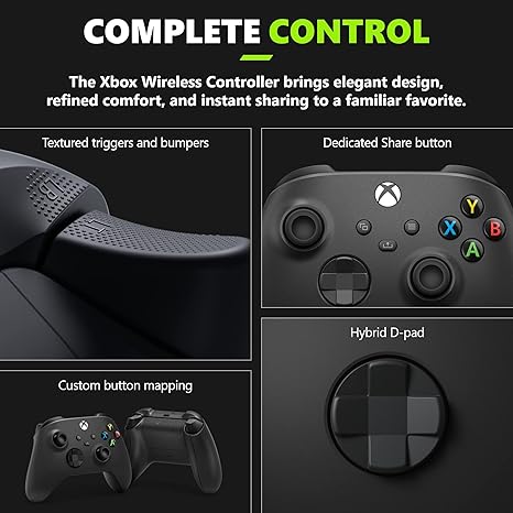 Xbox Series X – Forza Horizon 5 Bundle – Includes Forza Horizon 5 Premium Edition – 1TB SSD Gaming Console – 4K Gaming – 4K Streaming – Carbon Black