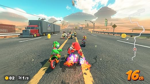 Mario Kart™ World for Nintendo Switch 2 – Global Racing Adventure Game, Knockout Tour, Free Roam, Multiplayer Action – Rated E