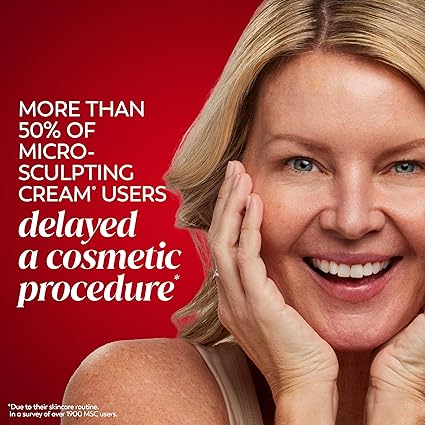 Olay Regenerist Micro-Sculpting Face Cream – Fragrance-Free Anti-Aging Moisturizer with Hyaluronic Acid, Niacinamide & Peptides – 1.7 oz