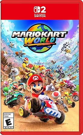 Mario Kartโข World for Nintendo Switch 2 โ Global Racing Adventure Game, Knockout Tour, Free Roam, Multiplayer Action โ Rated E