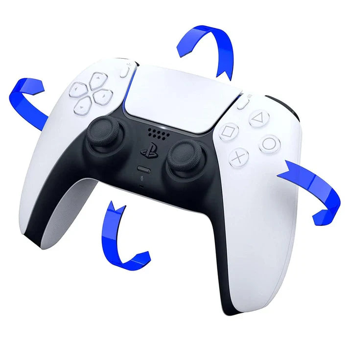 PlayStation 5 DualSense Wireless Controller – White | PS5 Gamepad with Haptic Feedback & Adaptive Triggers