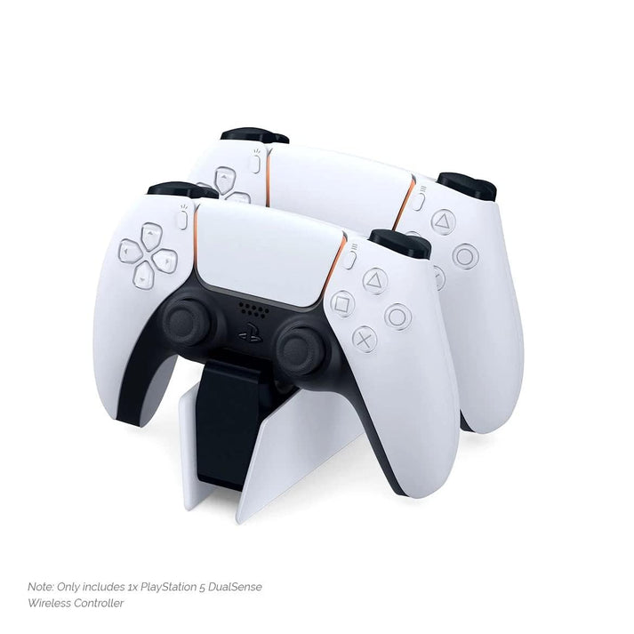 PlayStation 5 DualSense Wireless Controller – White | PS5 Gamepad with Haptic Feedback & Adaptive Triggers