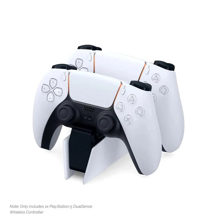 PlayStation 5 DualSense Wireless Controller – White | PS5 Gamepad with Haptic Feedback & Adaptive Triggers