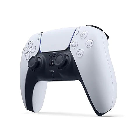 PlayStation 5 DualSense Wireless Controller – White | PS5 Gamepad with Haptic Feedback & Adaptive Triggers
