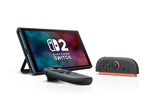 Nintendo Switch 2 + Mario Kart World Bundle – 256GB Console, 7.9” HDR Touchscreen, 4K Dock Support, Joy-Con 2, GameChat, 3 Play Modes