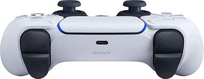 PlayStation 5 DualSense Wireless Controller – White | PS5 Gamepad with Haptic Feedback & Adaptive Triggers