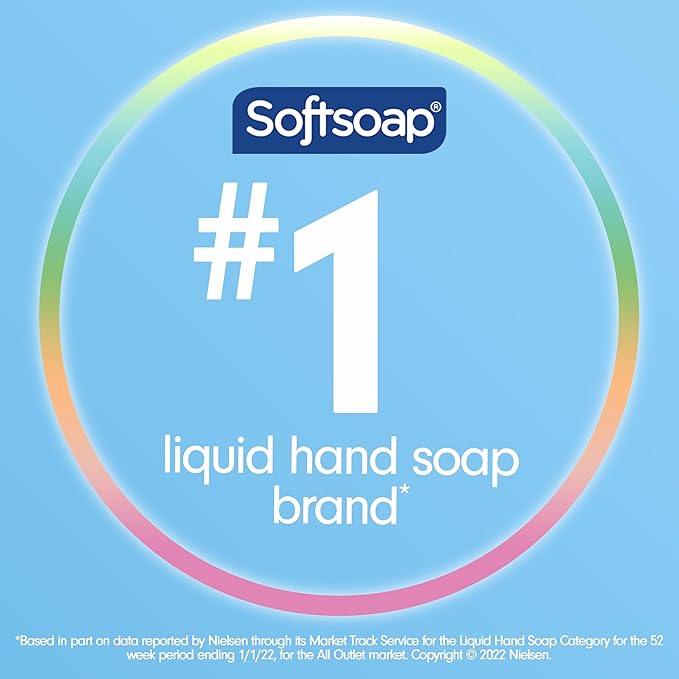 Softsoap Liquid Hand Soap – Fresh Breeze Scent – Moisturizing, Paraben-Free, 7.5 oz Bottles (Pack of 6), Gentle & Dermatologist Tested