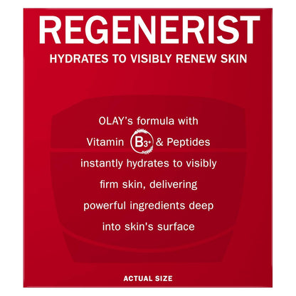 Olay Regenerist Micro-Sculpting Face Cream – Fragrance-Free Anti-Aging Moisturizer with Hyaluronic Acid, Niacinamide & Peptides – 1.7 oz