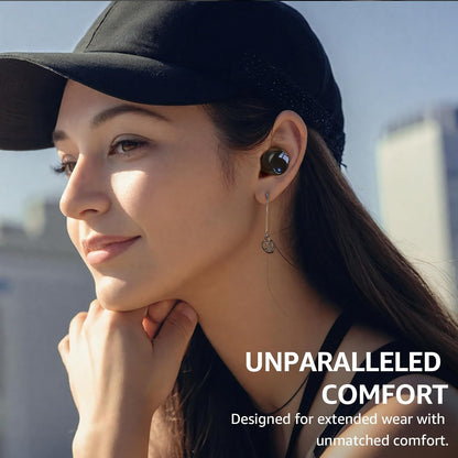 TOZO T6 Wireless Earbuds Bluetooth 5.3 - 50H Playtime, Stereo Sound, Waterproof IPX8, Wireless Charging Case, App-Controlled EQ, In-Ear Headphones