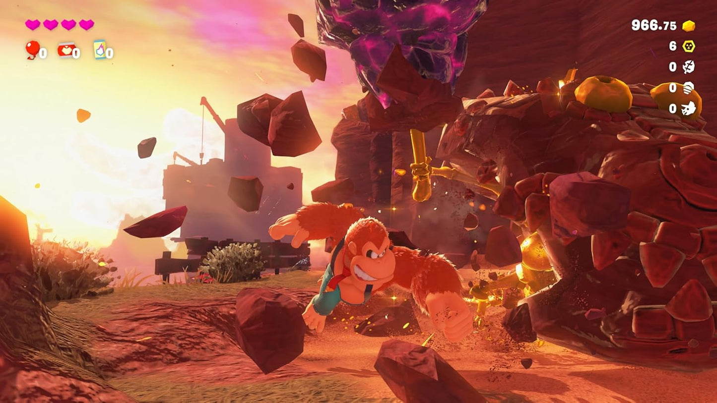 Donkey Kong Bananza – Physical Edition for Nintendo Switch 2, 3D Platformer Adventure with Pauline, Co-op Mode, Bananza Transformations