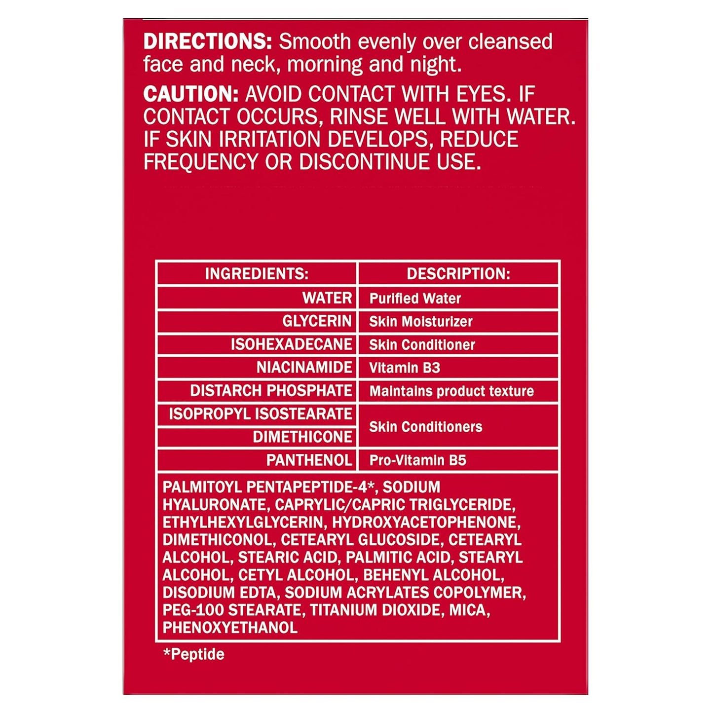 Olay Regenerist Micro-Sculpting Face Cream – Fragrance-Free Anti-Aging Moisturizer with Hyaluronic Acid, Niacinamide & Peptides – 1.7 oz